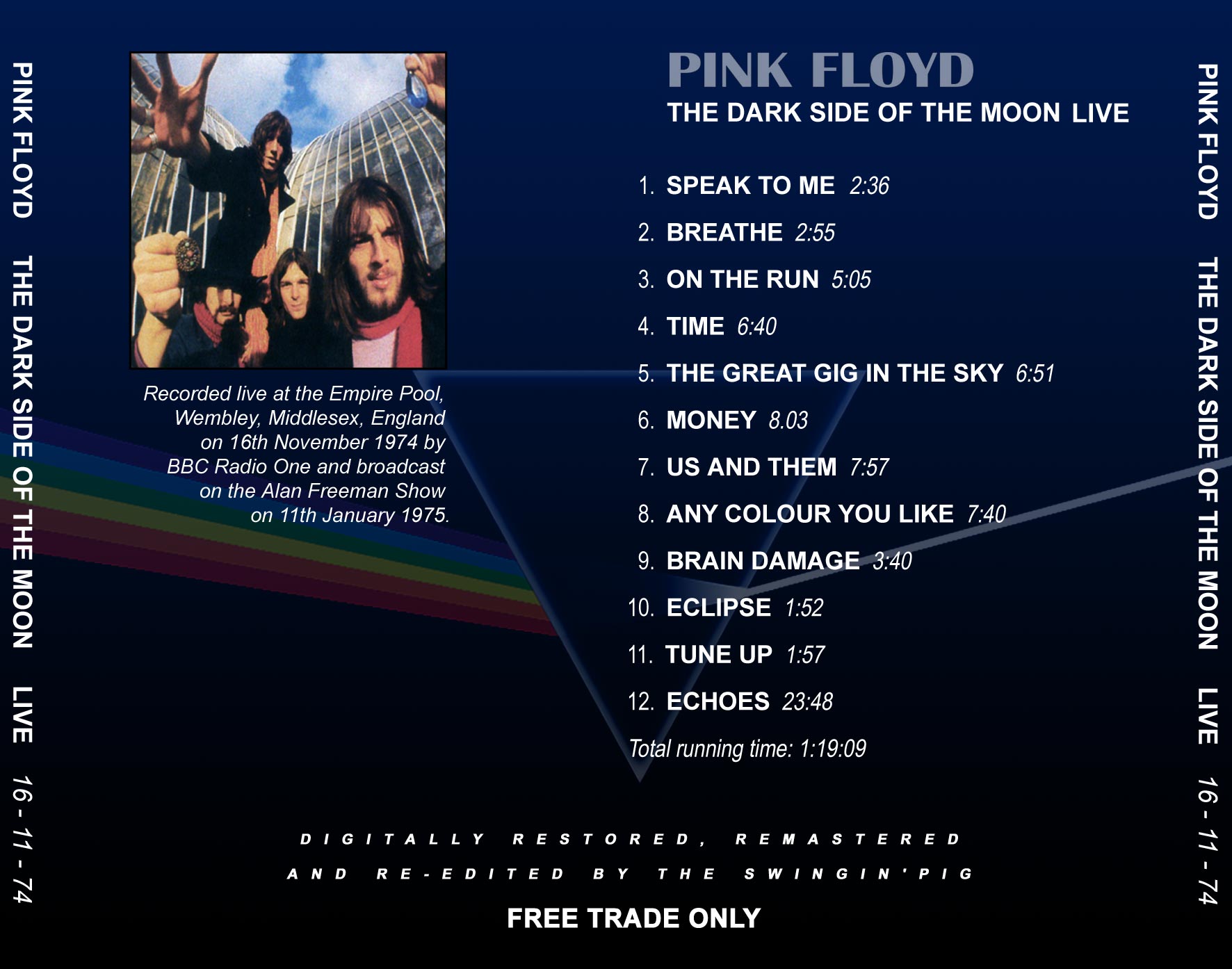 Список песней пинк. Пинк Флойд 1974. Pink Floyd 1974 Live. Pink Floyd Dark Side of the Moon Live at Wembley 1974. Pink Floyd - Live Wembley 1974.