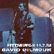David Gilmour Pittsburgh 11.7.84